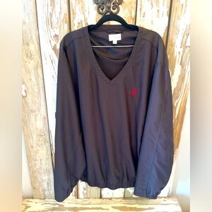 Alabama Cutter & Buck CB Windtec pull over jacket Size XXL Black NWOT